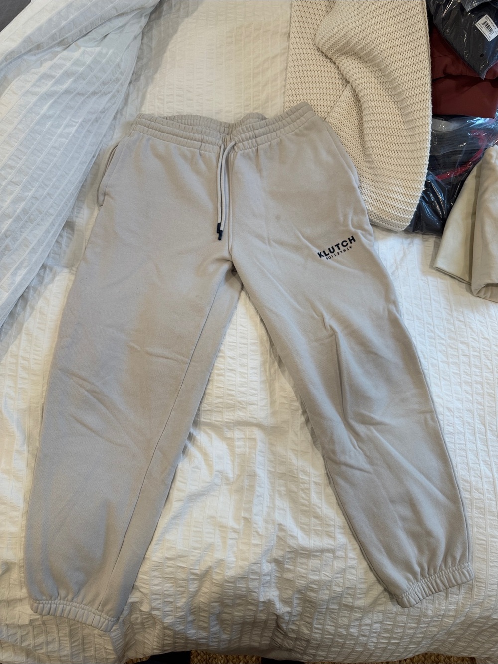 New Balance x Klutch Light Tan Jogger Sweatpants